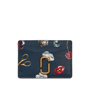 마크제이콥스 트링켓 프린트 레더 카드홀더