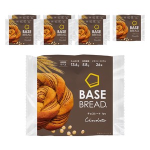 베이스푸드 베이스 브레드 초콜릿 382g, 8개