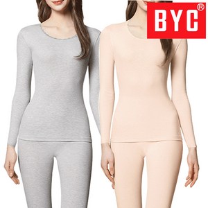 BYC 줄리엣 여상하세트 여성 양면내복 간절기 보온내의 할머니 순면동내의 여자얇은내복