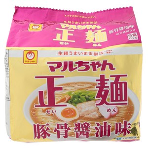 마루찬 세이멘 돈코츠 쇼유맛 5개입