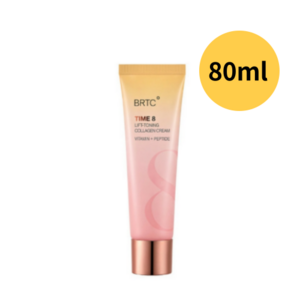 [3개] BRTC 타임 에잇 리프 토닝 콜라겐 크림 80ml, 1개