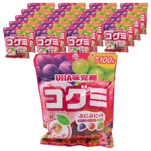 유하미카쿠토 코구미 그레이프 + 애플 + 머스캣 + 피치, 80g, 20개