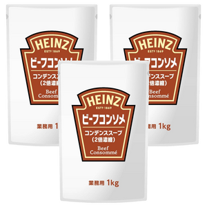 하인즈 2배 농축 비프 콘소메, 1kg, 3개