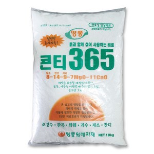 담쟁이가든 콘티365 10kg 흙과 함께 섞어 사용하는 비료, 1개