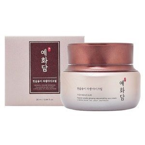 더페이스샵 예화담 천삼송이 자생 아이크림, 25ml, 2개