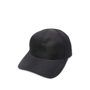 C.P.컴퍼니 로고 패치 베이스볼 캡 모자, L(KR 620), 블랙계열