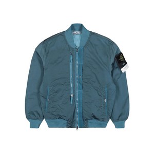 스톤 아일랜드 집업 프런트 포켓 봄버 재킷