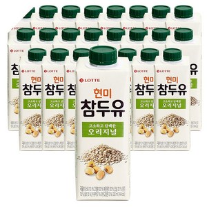 롯데현미참두유 롯데 현미참두유 250ml X 24개입 참두유 현미, 24개