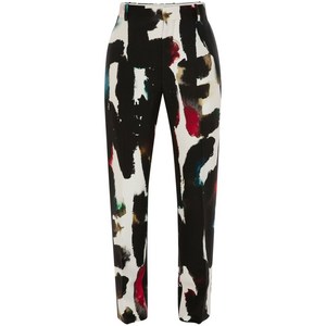 알렉산더맥퀸 워터컬러 시가렛 컷 팬츠