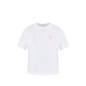 엠포리오아르마니 로고 디테일 티셔츠, 화이트계열, Standard XS(KR 44)