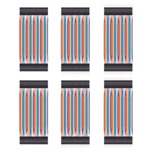 JK 브레드보드 점퍼선 점퍼 케이블 40P 10cm 암암 암수 숫숫 아두이노 40가닥 DIY 와이어