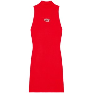 디젤 M오너백스 모크 넥 드레스, 레드계열, Standard S(KR 55)