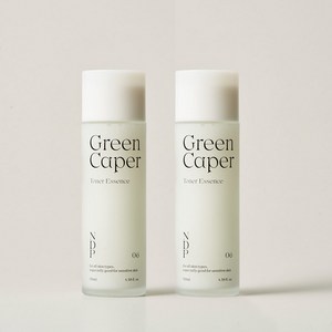 내추럴더마 프로젝트 그린 케이퍼 토너 에센스 130ml 2개 세트