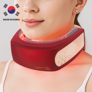 쿠팡단독/마이미 리턴에이지 스마트핏 LED넥케어 / 근적외선 목주름 목탄력 리프팅 국산+임상+특허(2중파장 LED마스크 +만족도) 목건강 목자세 거북목 편도 림프 남녀공용
