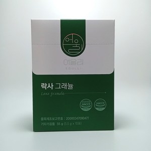 어울리 알로에 차전자피 락사그래뉼, 55g, 3개