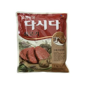 다시다 CJ제일제당 쇠고기, 1kg, 2개