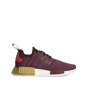 아디다스 NMD R1 "마룬/글로리 레드/골드" 스니커즈, US 8(KR 250), 레드계열