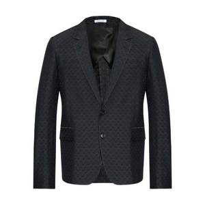 알렉산더맥퀸 스컬 프린트 투 버튼 블레이저, 블랙계열, Italy 50