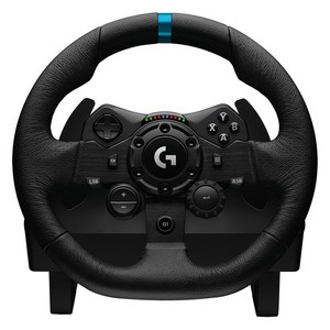 로지텍 PC용 레이싱 스티어링 휠 및 페달 G923