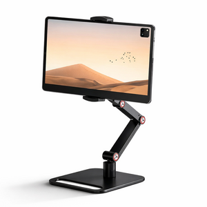 홈앤힐링 탁상용 태블릿 거치대 높이조절 최대 17.3인치
