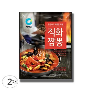 데일즈기획 대상 청정원 직화 짬뽕 1kg, 2개