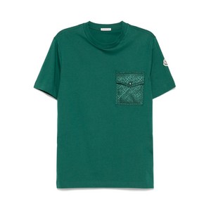 몽클레르 반소매 티셔츠, 그린계열, Standard L(KR 100-180)