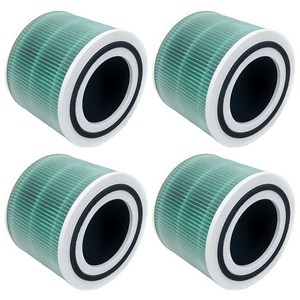 UAME H13 등급 녹색 HEPA 필터 교체 LEVOIT CORE 300 300S 300-RF 공기청정기와 호환