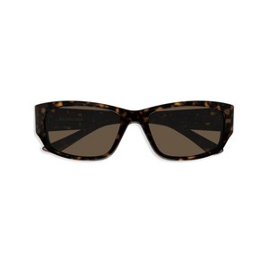 발렌시아가 직사각 프레임 선글라스