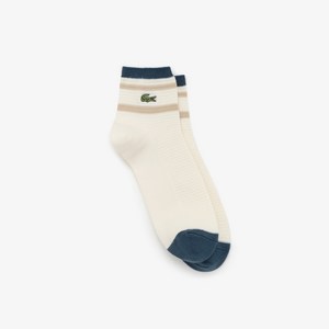 [라코스테] 남성 세미 미들 와플조직 양말 RA691E-55G 70V