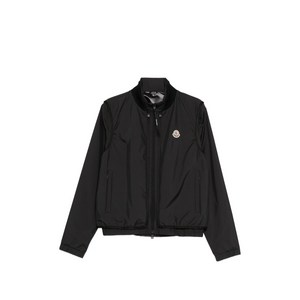 몽클레르 헴무어 골지 지퍼 재킷, 블랙계열, Numeric 6(KR 112-190)