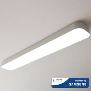 LED 시스템 심플 주방등 60W_화이트 삼성모듈 플리커프리, 화이트