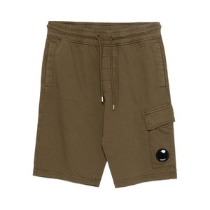 C.P.컴퍼니 카고 포켓 드로스트링 웨이스트 쇼츠, 그린계열, Standard L(KR 105)