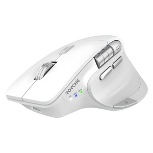 로이체 프리미엄 오피스 마스터 스마트 스크롤 멀티페어링 충전식 블루투스 무선 마우스