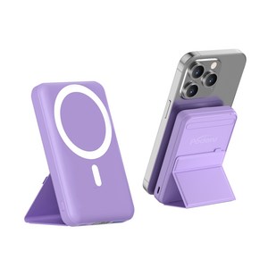 Podoru 맥세이프 보조배터리 PD22.5W 고속충전 10000mAh 대용량 무선 아이폰 보조베터리 휴대용 거치대