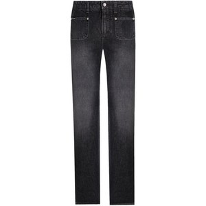 돌체앤가바나 로고 장식 진, 블랙계열, Italy 44(KR 66)