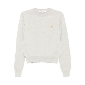 메종키츠네 로고 자수 스웨터, 그레이계열, S(KR 55)