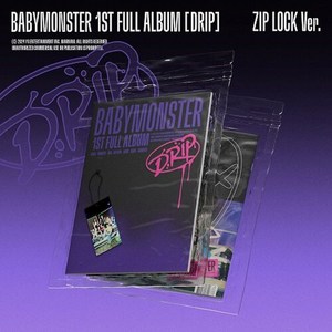 [CD] 베이비몬스터 (BABYMONSTER) - 1st FULL ALBUM [DRIP][ZIP LOCK Ver.]