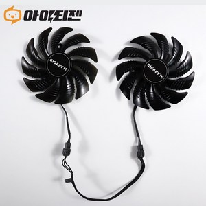 기가바이트 GTX1060 RX570 RX580 RTX2060 그래픽카드 팬 수리 교체 쿨러 T129215SU