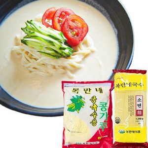 복만네 콩국수용 콩가루 850g + 소면 1.5kg / 콩가루1개 소면1개 / 콩국수콩가루 세트, 1개