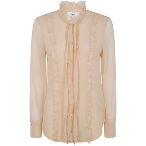 끌로에 러플 핏 블라우스