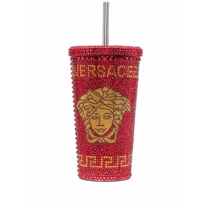 베르사체 메두사 크리스털 장식 트래블 컵