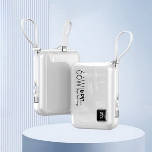 ANYOU 보조배터리 20000mAh 66W 급속 대용량 PD20W 고속충전 휴대용 항공표준에