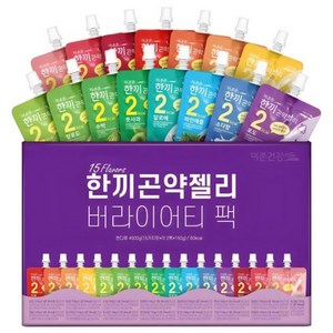 더존건강 한끼 곤약젤리 버라이어티 팩 30개입, 4.5kg, 1세트
