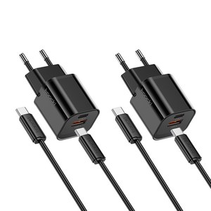 Toocki 투키 GaN PD3.0 PPS 33W C타입 미니 2포트 초고속 충전기 CtoC 60W 케이블 포함