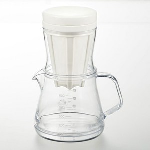 아케보노 커피 서버 스트롱 2웨이 드리퍼 세트 화이트