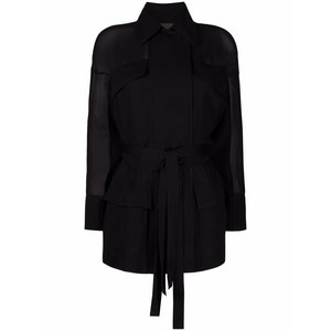 페라가모 타이 셔츠 재킷, 블랙계열, Italy 42(KR 66)