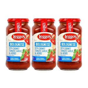 레고스 볼로네이즈 파스타 소스, 500g, 3개