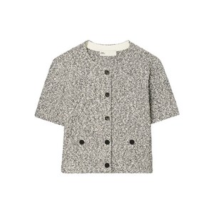 토리 버치 트위드 버튼 가디건