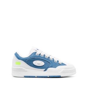 아디다스 로고 패치 캔버스 스니커즈, US 9(KR 260), 블루계열