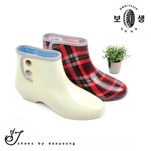 [SJshoes] 국내산 논슬립 레인부츠 보생 투명 여우화 (빅사이즈가능)